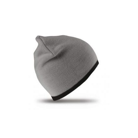 Result Contrast Knitted Hat