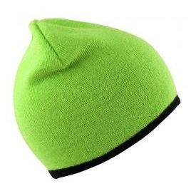 Result Contrast Knitted Hat