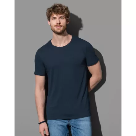 Stedman póló Finest Cotton-T 105 tengerkék