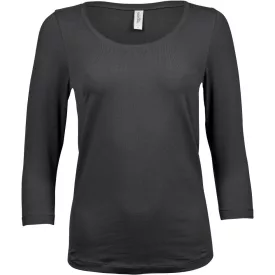 Tee Jays Ladies 3/4 Sleeve Stretch Tee