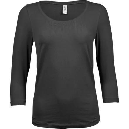 Tee Jays Ladies 3/4 Sleeve Stretch Tee