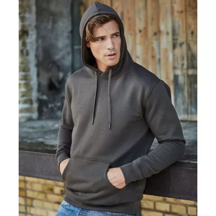 Tee Jays pulóver Hooded Sweat 310 sötétszürke