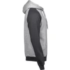 Tee Jays Two-Tone Hooded Sweatshirt