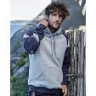 Tee Jays Two-Tone Hooded Sweatshirt