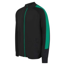 F+H tréning felső Tracksuit 250 fekete-zöld