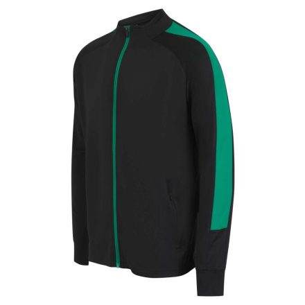 F+H tréning felső Tracksuit 250 fekete-zöld