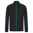 F+H tréning felső Tracksuit 250 fekete-zöld