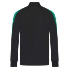 F+H tréning felső Tracksuit 250 fekete-zöld