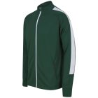 F+H tréning felső Tracksuit 250 üvegzöld-fehér