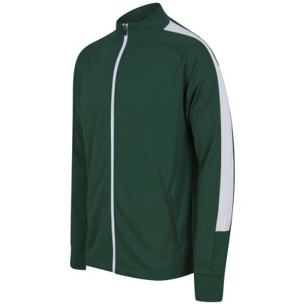 F+H tréning felső Tracksuit 250 üvegzöld-fehér