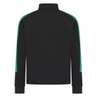 F+H gyerek tréning felső Tracksuit 250 fekete-zöld
