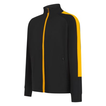 F+H gyerek tréning felső Tracksuit 250 fekete-arany