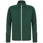 F+H gyerek tréning felső Tracksuit 250 zöld-fehér