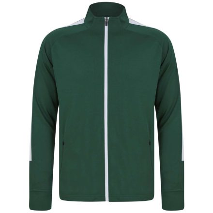 F+H gyerek tréning felső Tracksuit 250 zöld-fehér