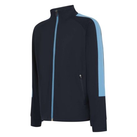 F+H gyerek tréning felső Tracksuit 250 tengerkék-égszínkék