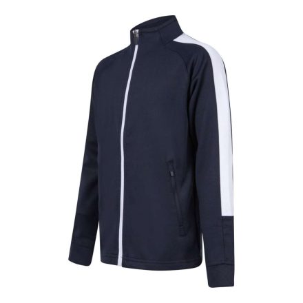 F+H gyerek tréning felső Tracksuit 250 tengerkék-fehér