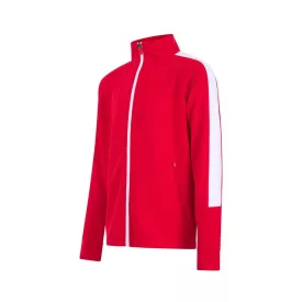 F+H gyerek tréning felső Tracksuit 250 piros-fehér