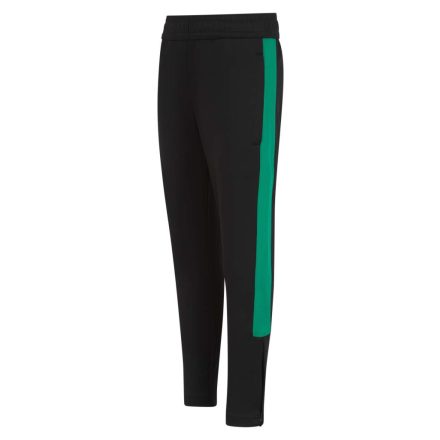 F+H gyerek tréning nadrág Tracksuit 250 fekete-zöld