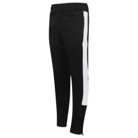 F+H gyerek tréning nadrág Tracksuit 250 fekete-fehér