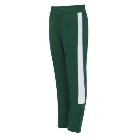 F+H gyerek tréning nadrág Tracksuit 250 zöld-fehér