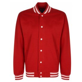 FDM pulóver Campus 300 tűzpiros-fehér