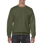 Gildan pulóver Heavy Blend 257 military