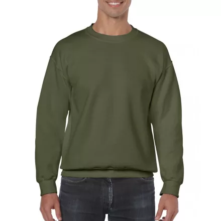 Gildan pulóver Heavy Blend 257 military