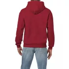 Gildan pulóver Heavy Blend Hooded Sweat 270 antique  cherry red