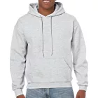 Gildan pulóver Heavy Blend Hooded Sweat 270 melírozott világosszürke