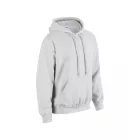 Gildan pulóver Heavy Blend Hooded Sweat 270 melírozott világosszürke