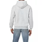 Gildan pulóver Heavy Blend Hooded Sweat 270 melírozott világosszürke