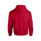 Gildan pulóver Heavy Blend Hooded Sweat 270 cherry red