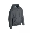 Gildan pulóver Heavy Blend Hooded Sweat 270 grafitszürke