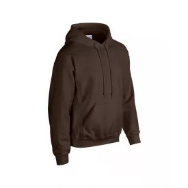 Gildan pulóver Heavy Blend Hooded Sweat 270 étcsokoládé