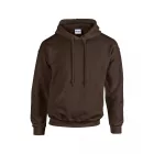 Gildan pulóver Heavy Blend Hooded Sweat 270 étcsokoládé
