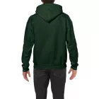 Gildan pulóver Heavy Blend Hooded Sweat 270 erdész zöld