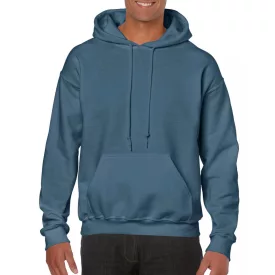 Gildan pulóver Heavy Blend Hooded Sweat 270 indigókék