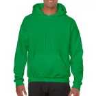 Gildan pulóver Heavy Blend Hooded Sweat 270 fűzöld