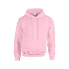 Gildan pulóver Heavy Blend Hooded Sweat 270 világos rózsaszín