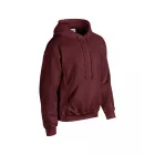 Gildan pulóver Heavy Blend Hooded Sweat 270 gesztenyebarna