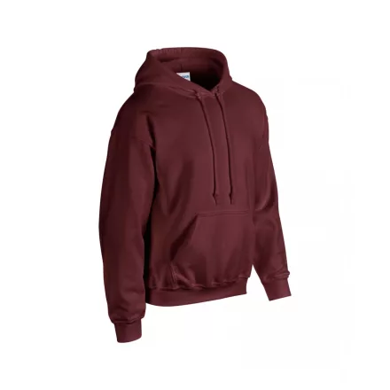 Gildan pulóver Heavy Blend Hooded Sweat 270 gesztenyebarna