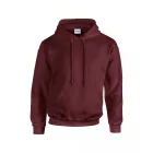 Gildan pulóver Heavy Blend Hooded Sweat 270 gesztenyebarna