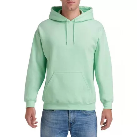 Gildan pulóver Heavy Blend Hooded Sweat 270 mentazöld