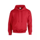 Gildan pulóver Heavy Blend Hooded Sweat 270 piros