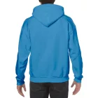 Gildan pulóver Heavy Blend Hooded Sweat 270 zafírkék