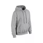 Gildan pulóver Heavy Blend Hooded Sweat 270 melírozott szürke