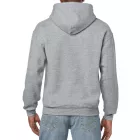 Gildan pulóver Heavy Blend Hooded Sweat 270 melírozott szürke