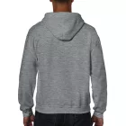 Gildan pulóver Heavy Blend Hooded Full Zip 270 melírozott grafit