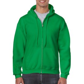 Gildan pulóver Heavy Blend Hooded Full Zip 270 írzöld