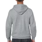Gildan pulóver Heavy Blend Hooded Full Zip 270 melírozott szürke
